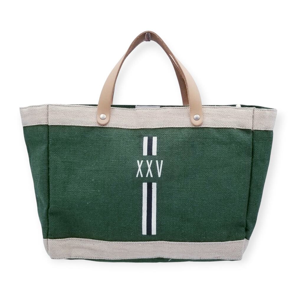 Apolis East West Original Petite Market Bag Green Jute XXV 25 Global Citizen
